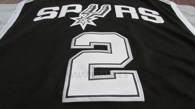 Camiseta Nino San Antonio Spurs Kawhi Leonard #2 2017-18 Negro